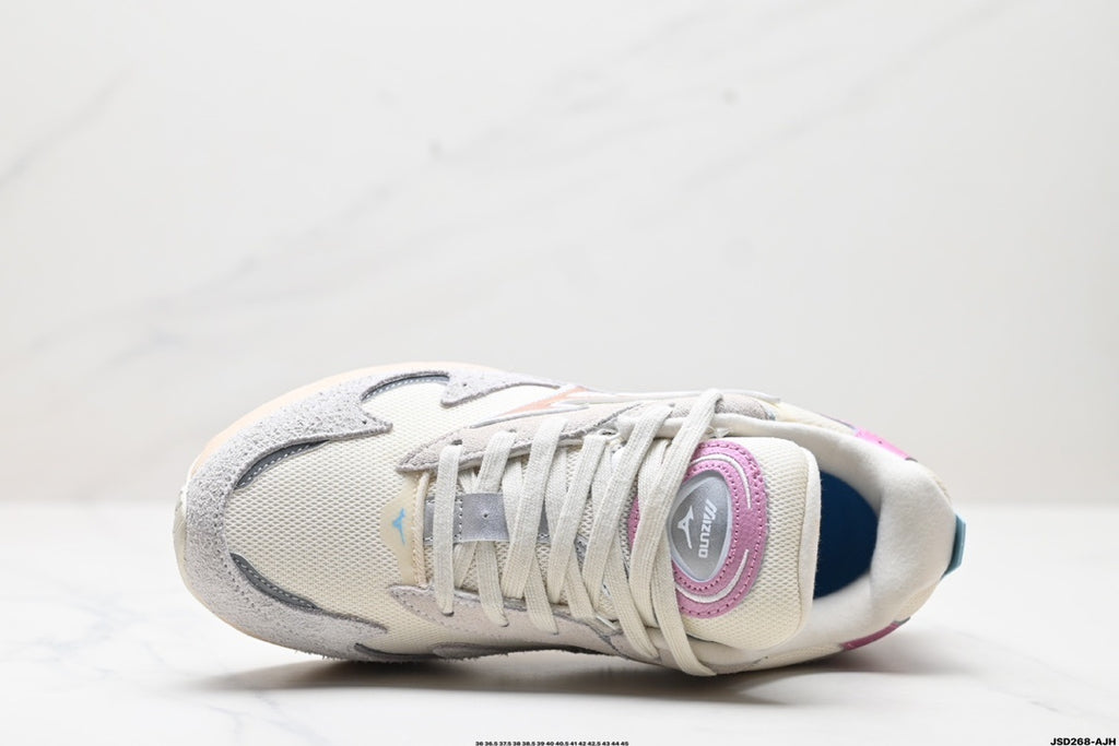 Mizuno Wave Rider β Retro Sneaker | White Pink Lavender | D1GA242701