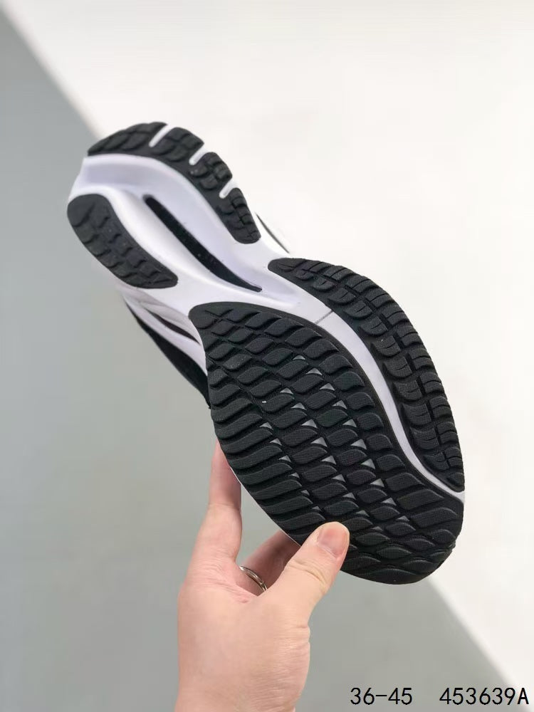 Mizuno Wave Rider β Retro Sneaker | Black White | D1GA330801