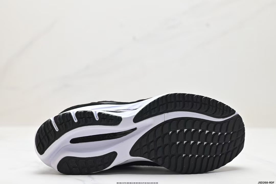 Mizuno Wave Rider β Retro Sneaker | Black White | D1GA330801