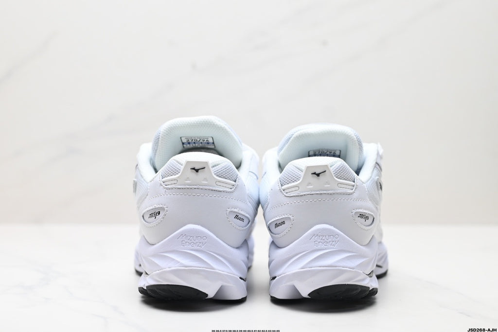 Mizuno Speed Sportstyle Retro Runner | White Black | D1GA330801