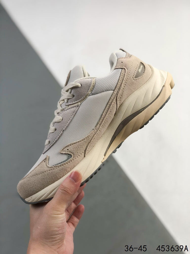 Mizuno Speed Sportstyle Retro Runner |  Wave Rider β Grey | D1GA330909