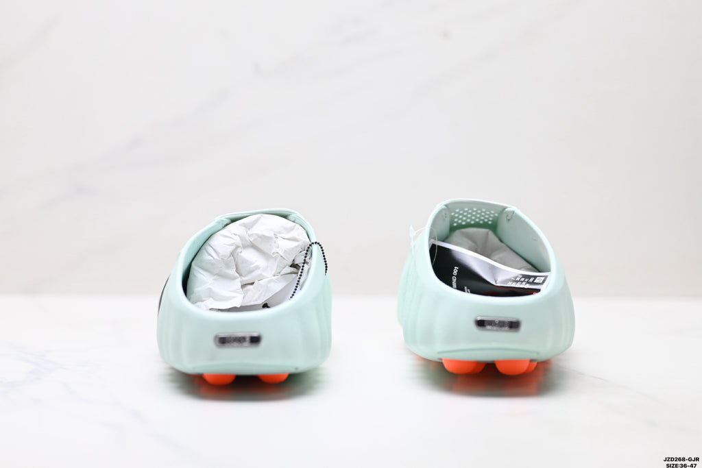 Nike Mind Body 001 Recovery Slide | Mint Green Orange | HQ4309-300