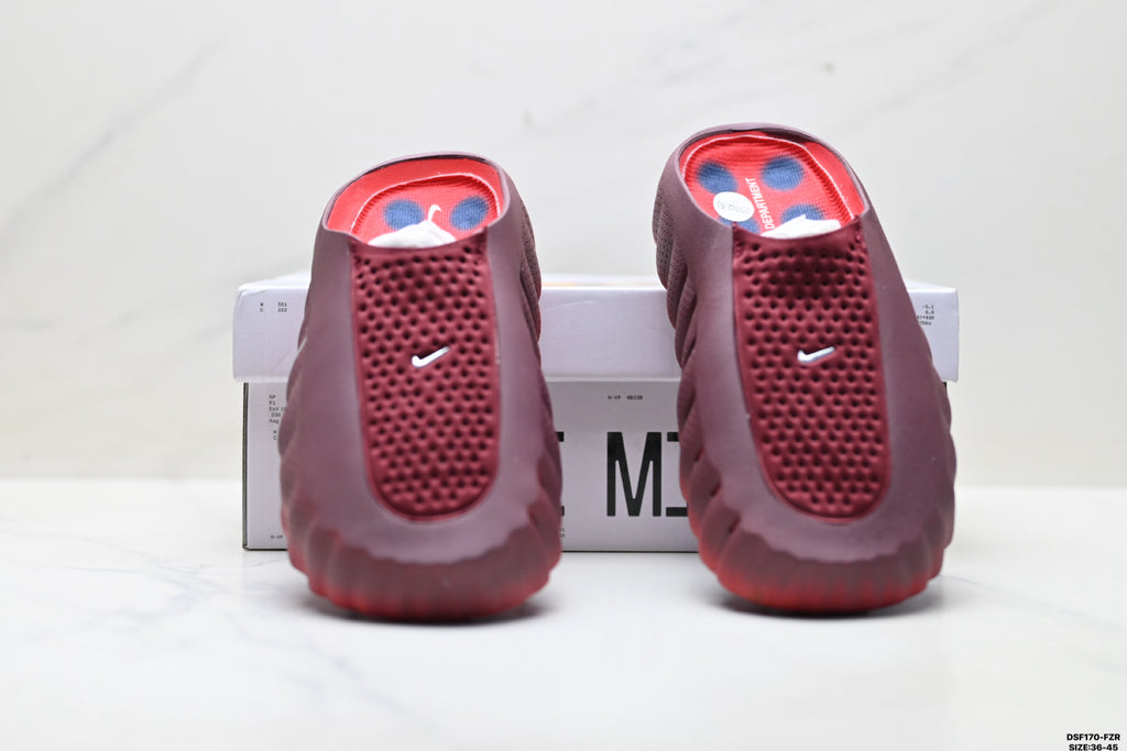 Nike Mind Body 001 Recovery Slide | Burgundy Navy | HQ4307-601