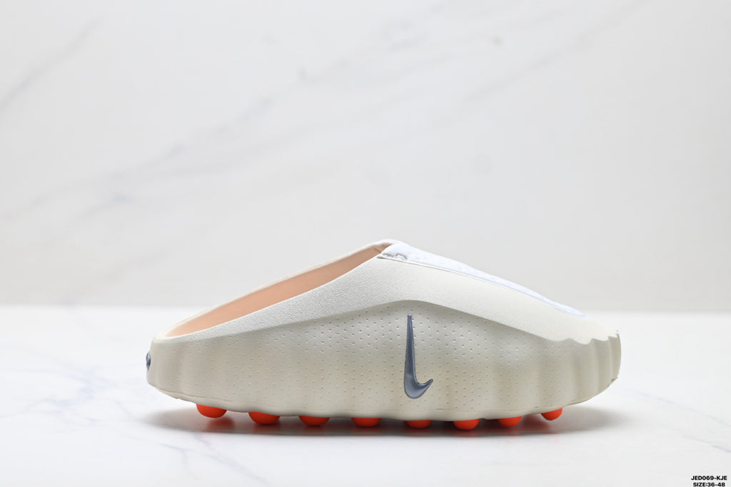 Nike Mind Body 001 Recovery Slide | Bone White Orange | HQ4307-002