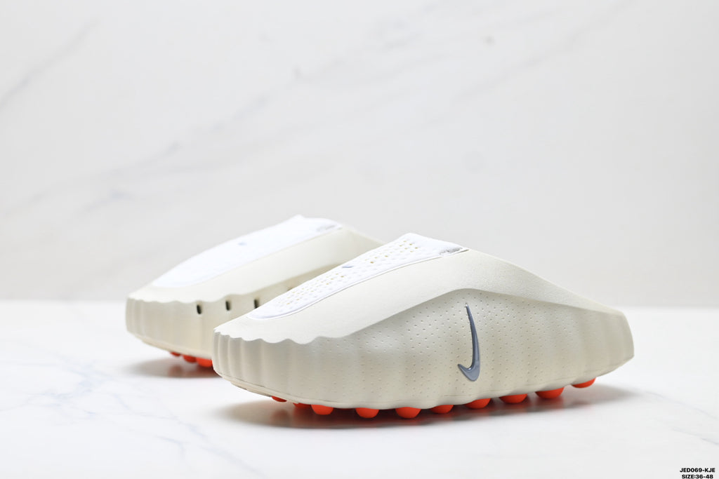 Nike Mind Body 001 Recovery Slide | Bone White Orange | HQ4307-002
