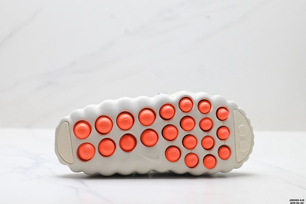 Nike Mind Body 001 Recovery Slide | Bone White Orange | HQ4307-002