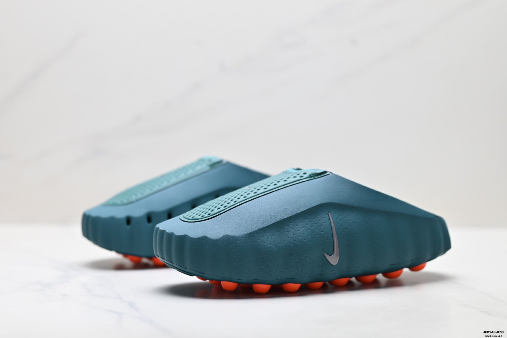 Nike Mind Body 001 Recovery Slide | Teal Orange | HQ4309-610