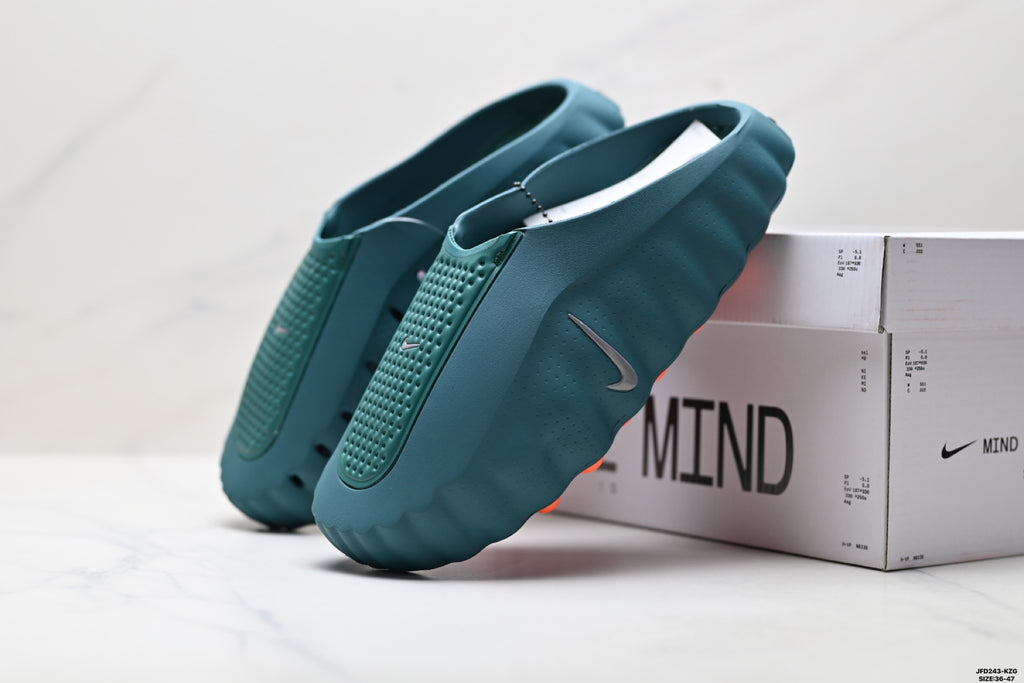 Nike Mind Body 001 Recovery Slide | Teal Orange | HQ4309-610
