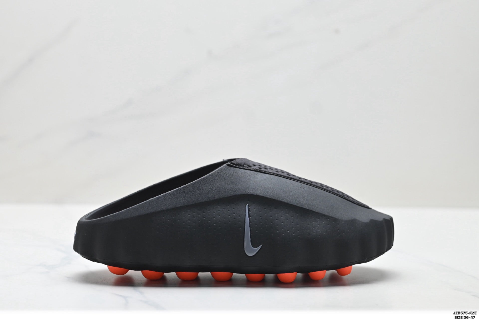 Nike Mind Body 001 Recovery Slide | Black Orange | IQ8502-001