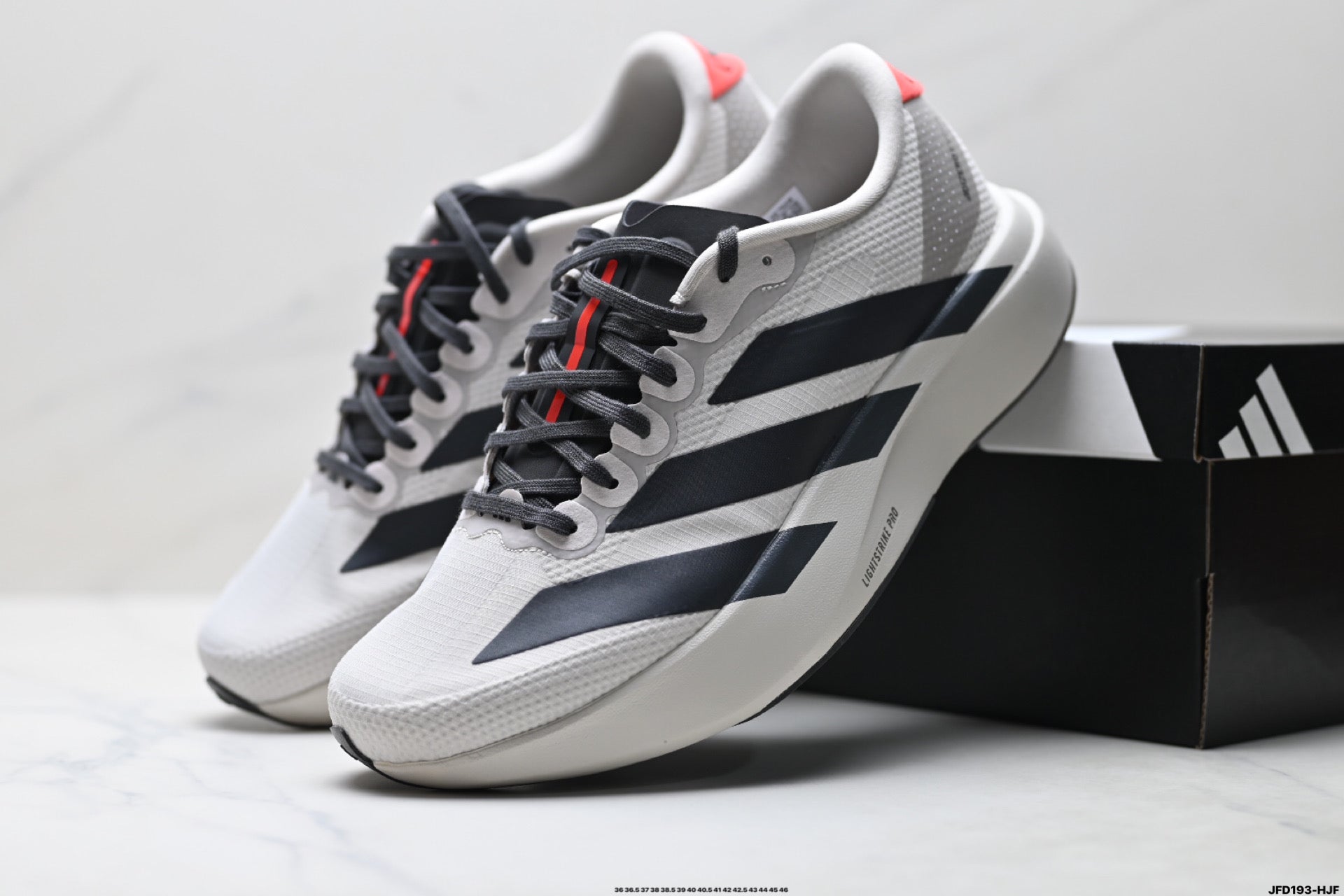 Adidas Adizero Evo SL M | White Black Red | KJ3670