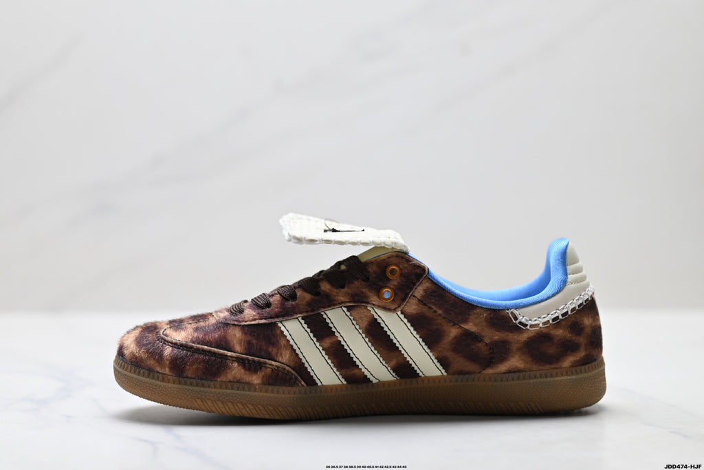 Adidas Originals x Wales Bonner Samba OG | Leopard Sky Blue | IE0586