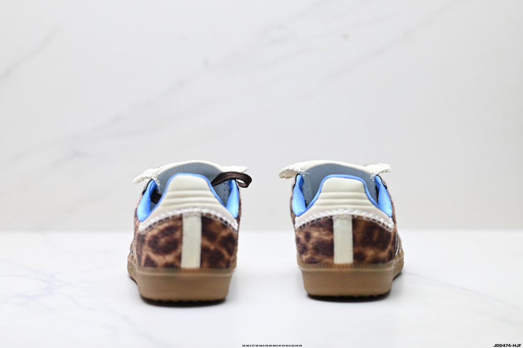 Adidas Originals x Wales Bonner Samba OG | Leopard Sky Blue | IE0586