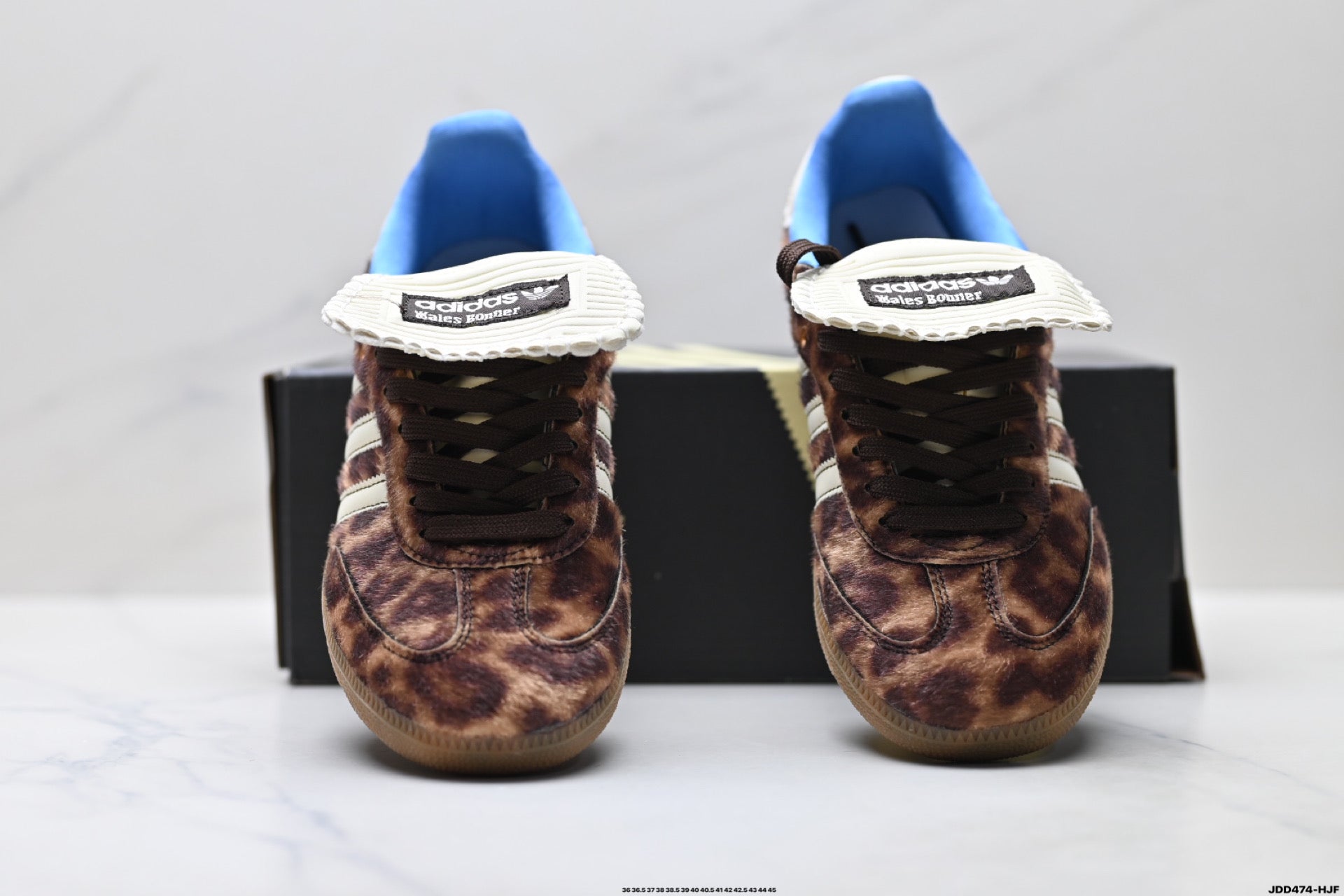Adidas Originals x Wales Bonner Samba OG | Leopard Sky Blue | IE0586