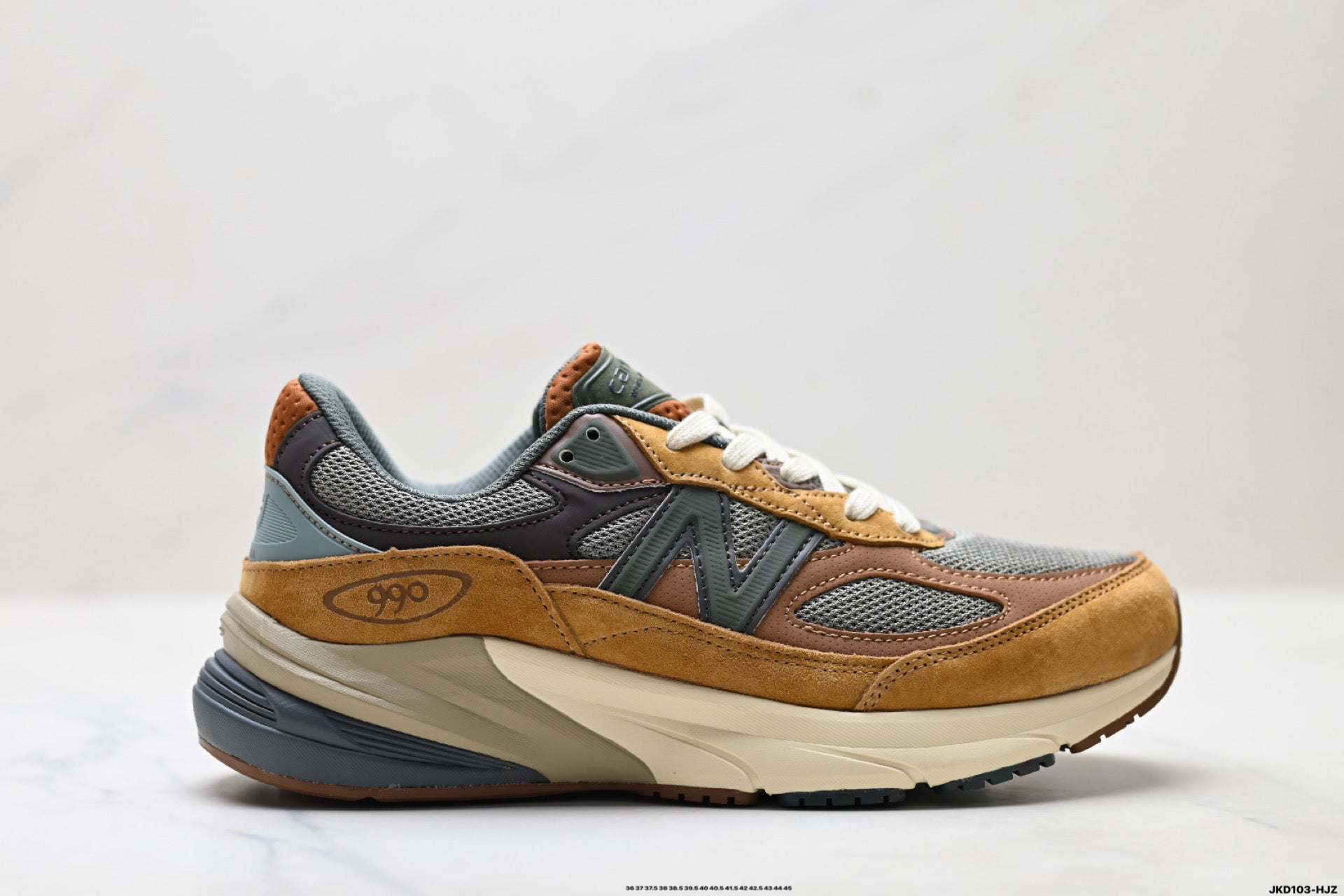 New Balance 990v6 | Caramel Brown Grey Blue | M990CH6 | USA