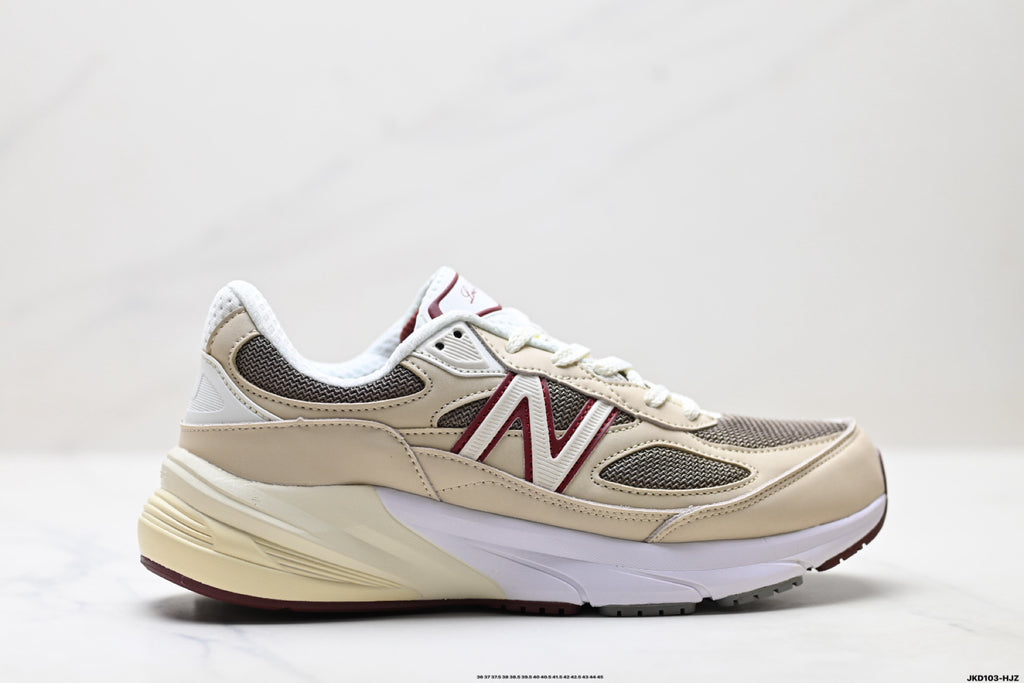 New Balance 990v6 | Cream Burgundy Olive | M990CH6 | Made in USA