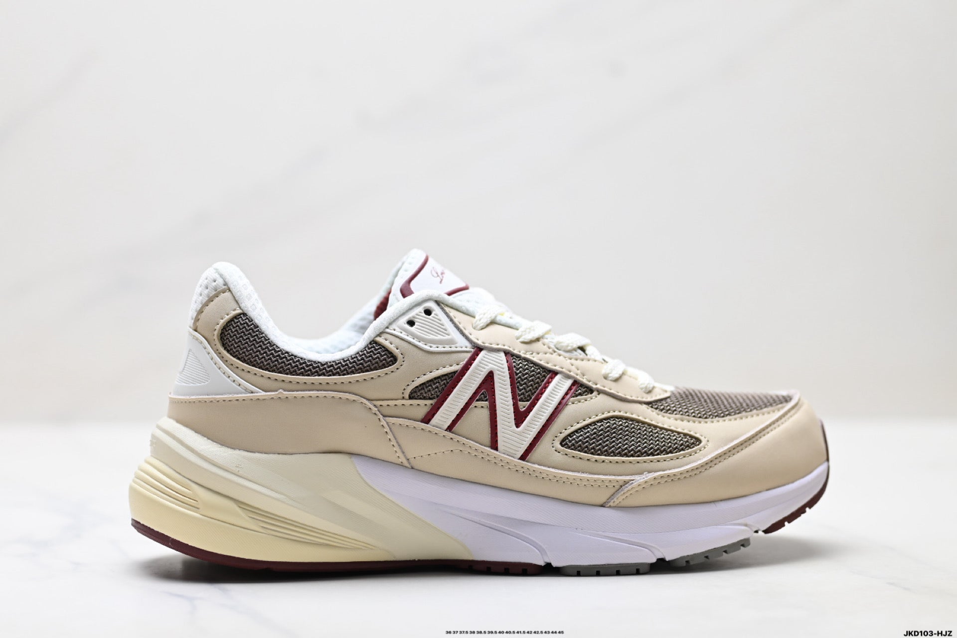 New Balance 990v6 | Cream Burgundy Olive | M990CH6 | Made in USA