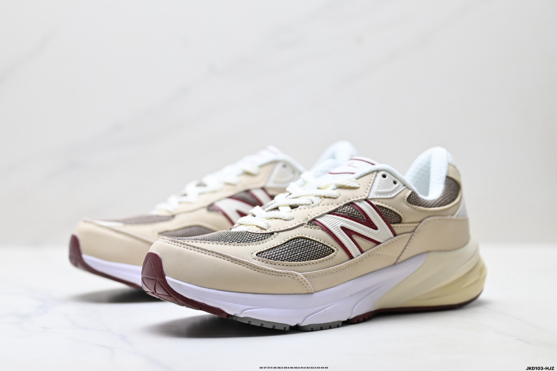 New Balance 990v6 | Cream Burgundy Olive | M990CH6 | Made in USA