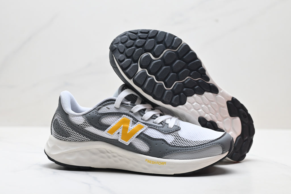 New Balance Fresh Foam Arishi v4 | White Grey Yellow | MARISTN4