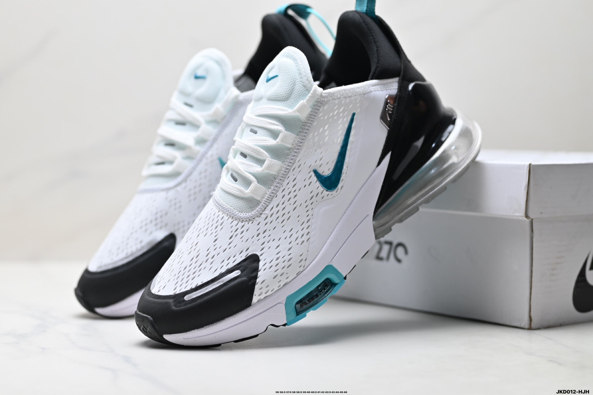 Nike Air Max 270 Premium | White Teal Black | IO9883-103